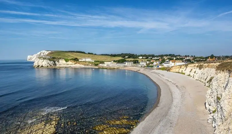 Freshwater Bay, Eiland van Wight Hondenwandelingen