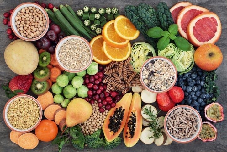 Alimentos e ingredientes vegetales densos en nutrientes para perros