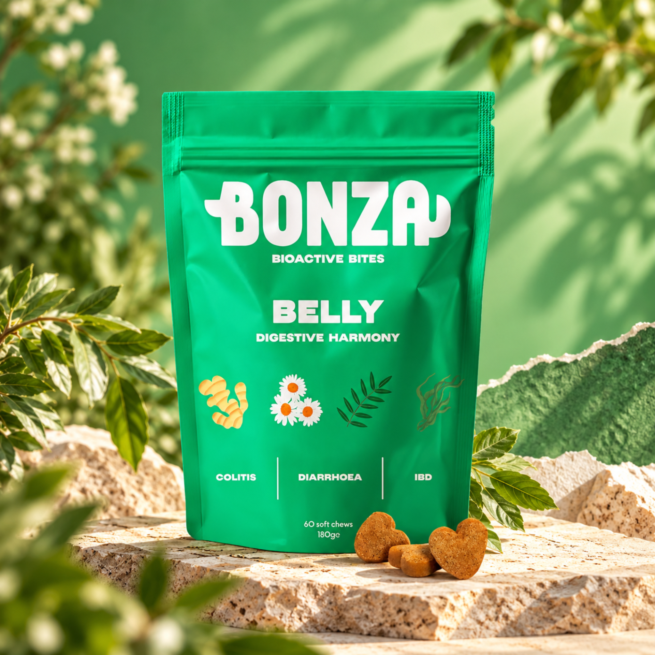 Bonza Belly digestive support supplement for dogs